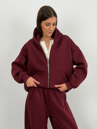Tuta Super Cozy Bordeaux