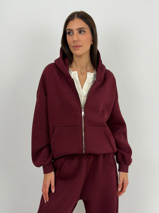 Tuta Super Cozy Bordeaux