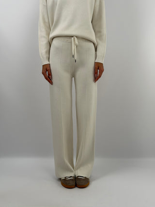 Coordinato Comfy in Maglia Panna