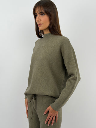 Coordinato Comfy in Maglia Verde
