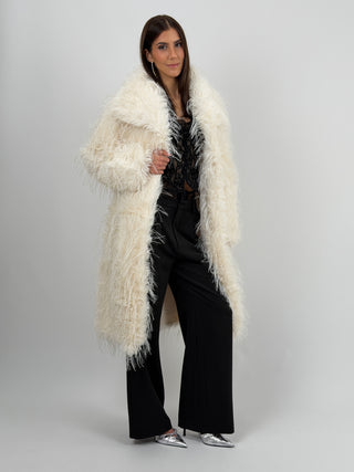 Pelliccia Courmayeur Lunga Bianca