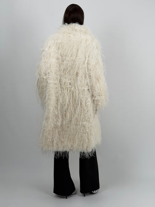 Pelliccia Courmayeur Lunga Bianca