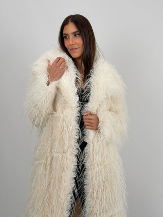 Pelliccia Courmayeur Lunga Bianca