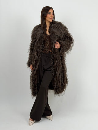 Pelliccia Courmayeur Lunga Marrone