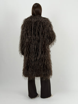 Pelliccia Courmayeur Lunga Marrone