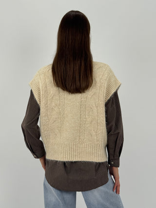 Gilet con Tasconi Crema