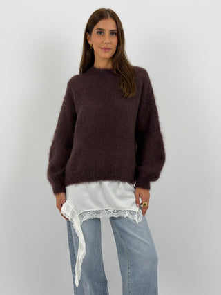 Gonna Mini con Pizzo Bianca