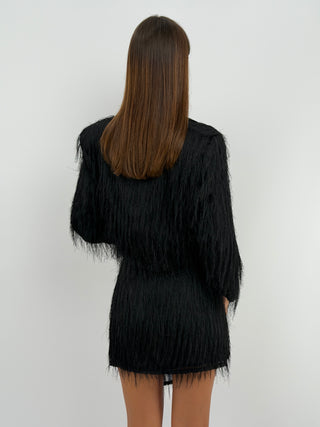 Gonna con Frange Nera - Lumina