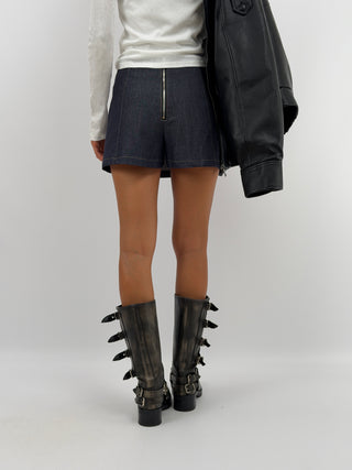 Gonna Napoleon in Denim Lumina