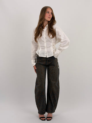 Jeans Leo con Strass