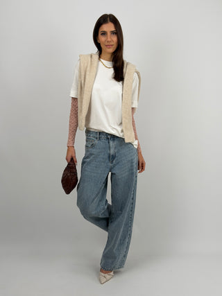 Jeans Barrel Lavaggio Chiaro