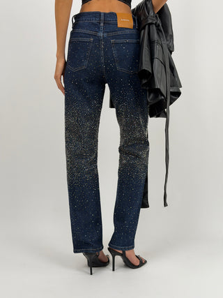 Jeans Lumina con Strass