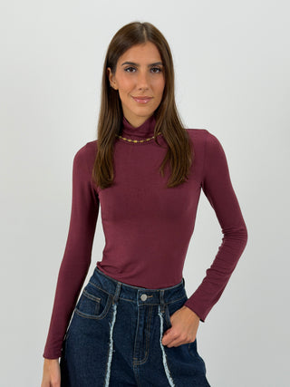 Dolcevita Ultralight con Cashmere Bordeaux