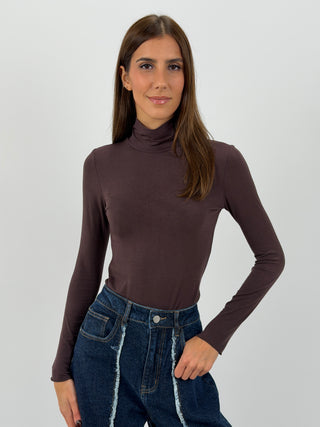 Dolcevita Ultralight con Cashmere Marrone