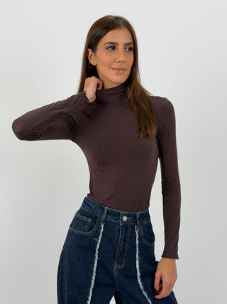 Dolcevita Ultralight con Cashmere Marrone