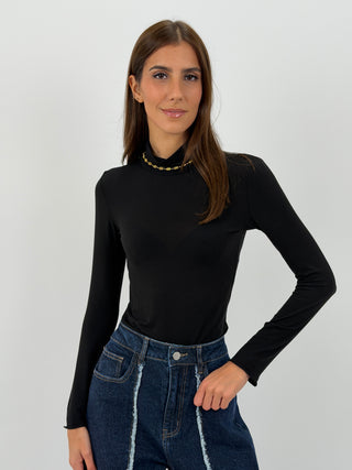 Dolcevita Ultralight con Cashmere Nero