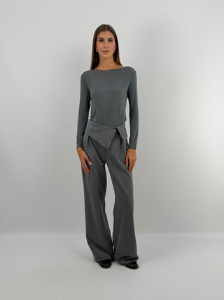Maglia Ultralight con Cashmere Grigia