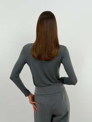 Maglia Ultralight con Cashmere Grigia
