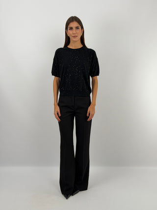 Haut à Paillettes Noir