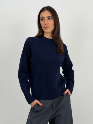 Pullover in Lana Blu