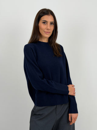 Pullover in Lana Blu