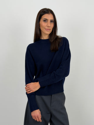 Pullover in Lana Blu