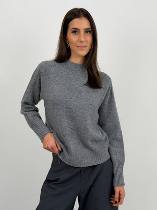 Pullover in Lana Grigio