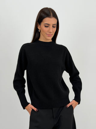 Pullover in Lana Nero