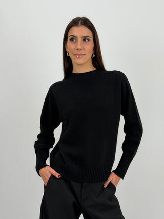Pullover in Lana Nero