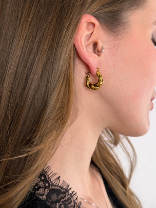 Orecchini Hoop Twisted