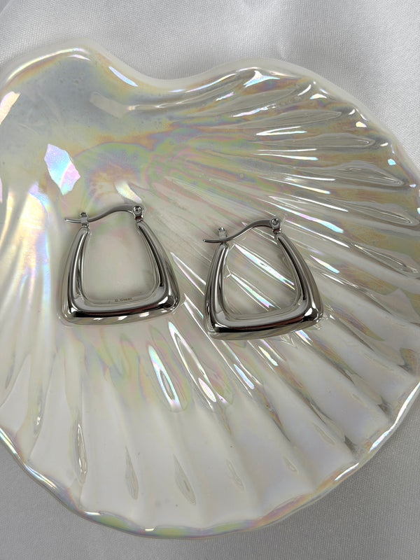 Orecchini Hoop Triangle