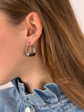 Orecchini Hoop Triangle