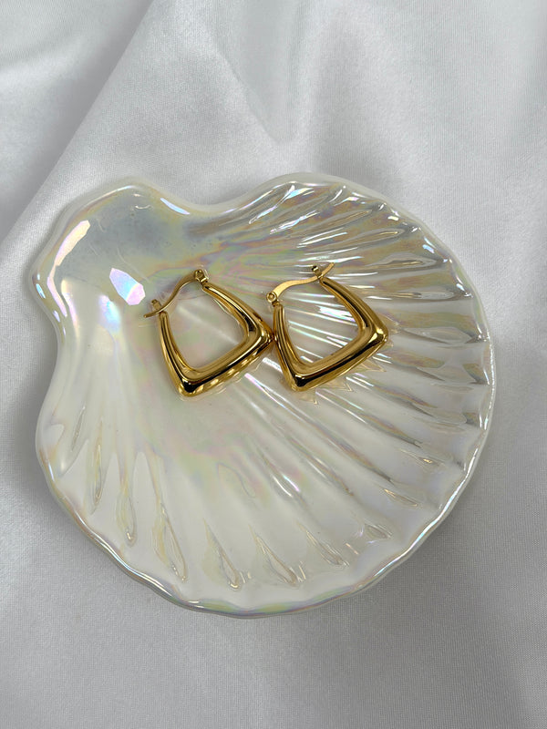 Orecchini Hoop Triangle