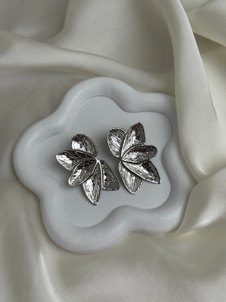 Heart Earrings with Zirconia
