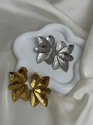 Heart Earrings with Zirconia