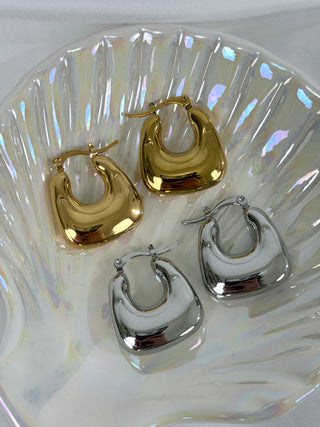 Orecchini Hoop Squared