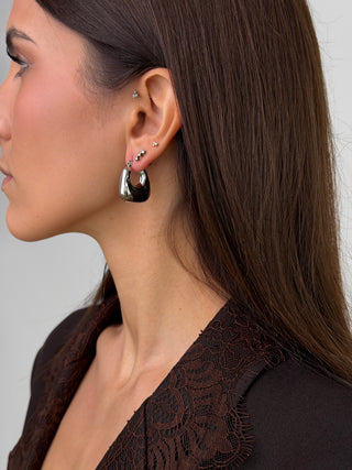 Orecchini Hoop Squared