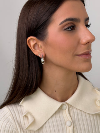 Orecchini Hoop Bombati