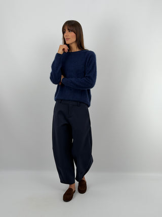 Pantalone Balloon Blu - Lumina