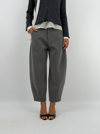 Pantalone Balloon Grigio Lumina