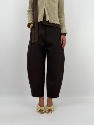 Pantalone Balloon Marrone Lumina