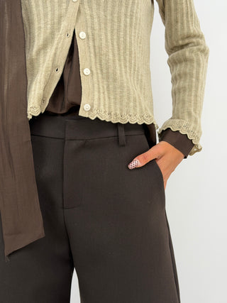 Pantalone Balloon Marrone Lumina