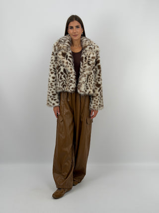 Pelliccia Corta Animalier