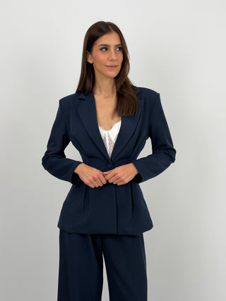 Tailleur Mia con Blazer Avvitato Blu