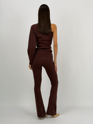 Completo Monospalla in Maglia Marrone