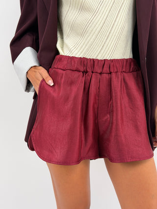 Shorts Bordeaux - Lumina