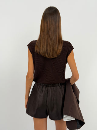 Shorts Marrone - Lumina