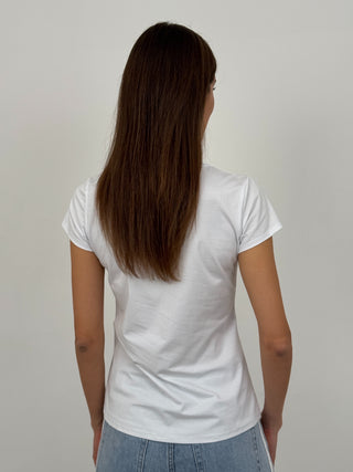 T-Shirt Conchiglie Bianca
